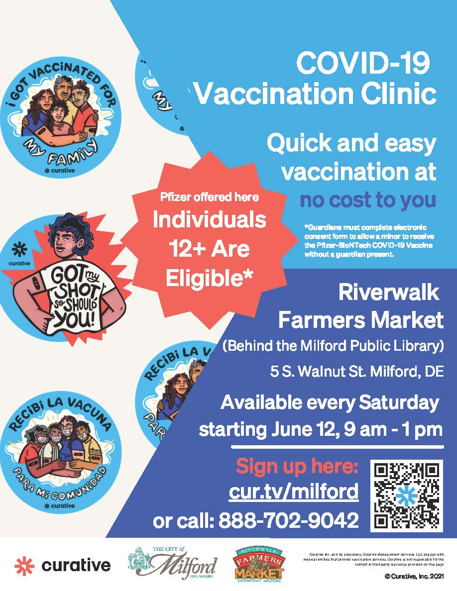 Vaccine Event Flyer - English