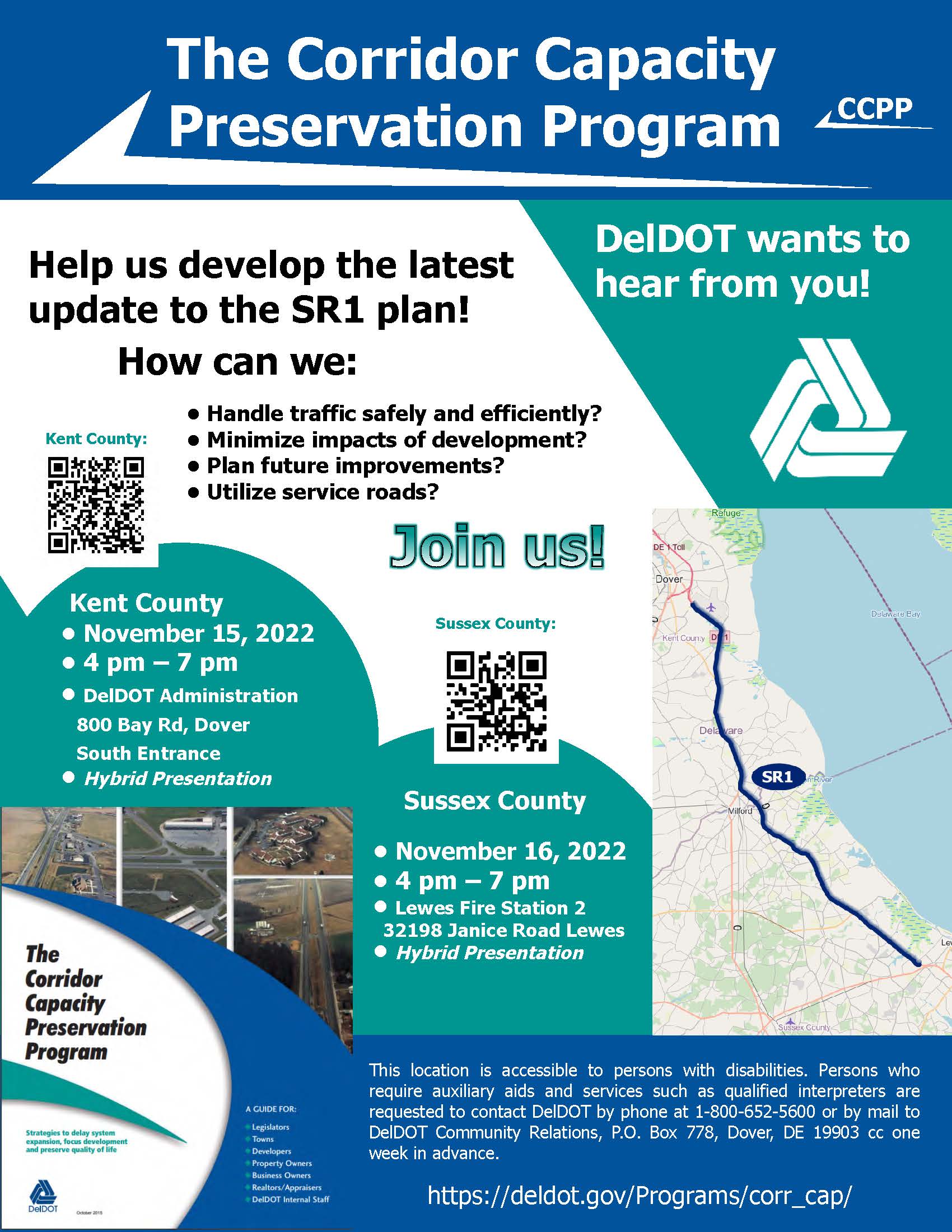 CCPP - SR1 Plan Update - Public Workshops